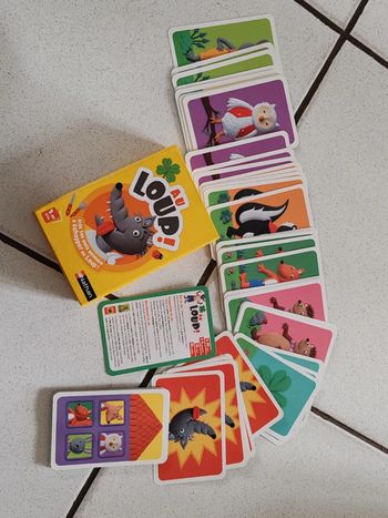 Jeu de cartes au loup