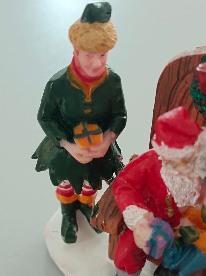 LEMAX Visite du Père Noël 62276 Accessoires pour village de Noël - photo numéro 2