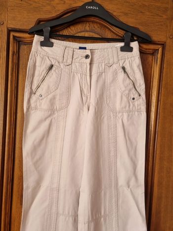 Pantalon crème Cecil