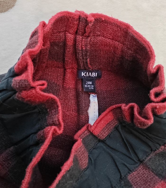 Short enfant fille carreaux Kiabi 2 ans - photo numéro 4