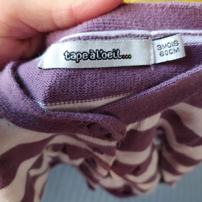 Gilet fille 3 mois tape à l'oeil - photo numéro 3