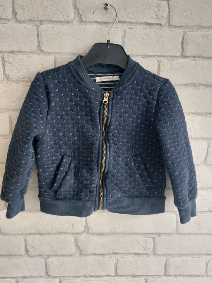 Gilet zippé Monoprix taille 3 ans
