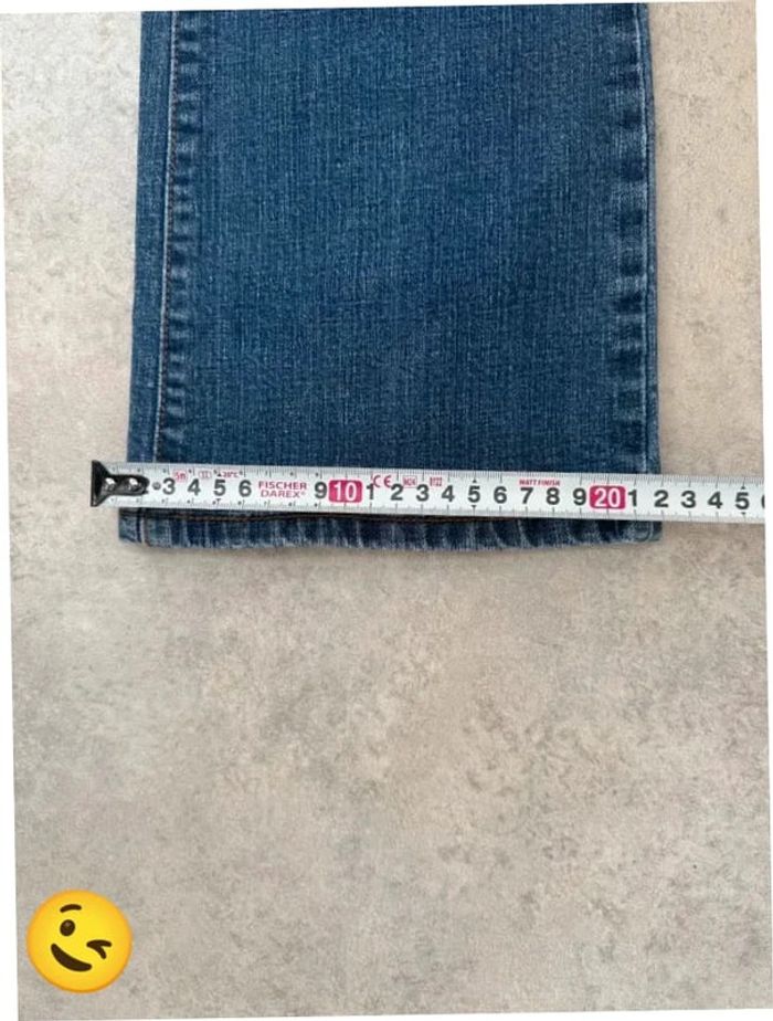 Jeans Levi's 515 W32 FR42 coupe patte d'eph bleu Femme women pan647b - photo numéro 6