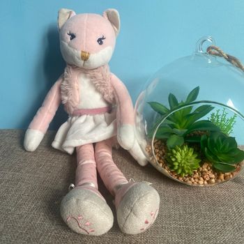 Doudou renard kaloo les kalines