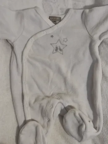 Pyjama velours - Naissance