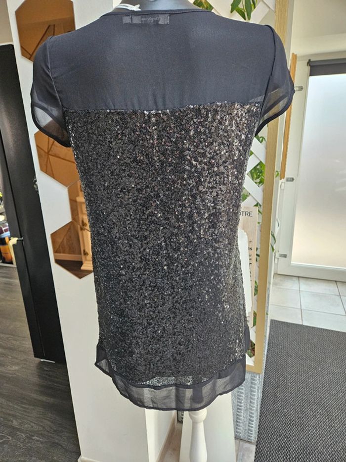 Daphnea Paris robe noir festive taille S - photo numéro 4