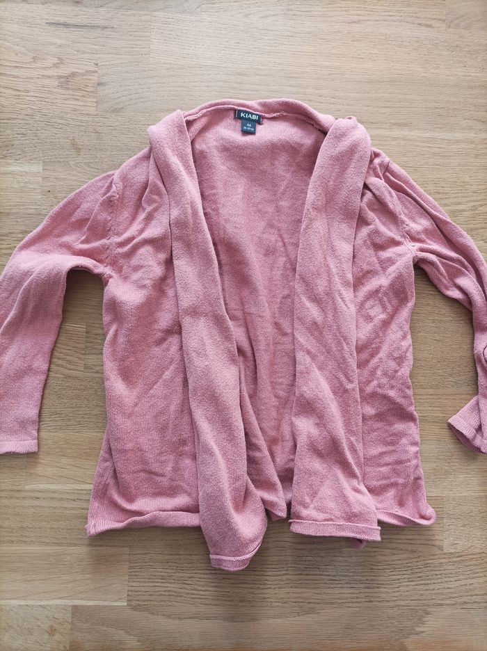 Lot 4 ans fille jupe jegging pantalon et gilet - photo numéro 6