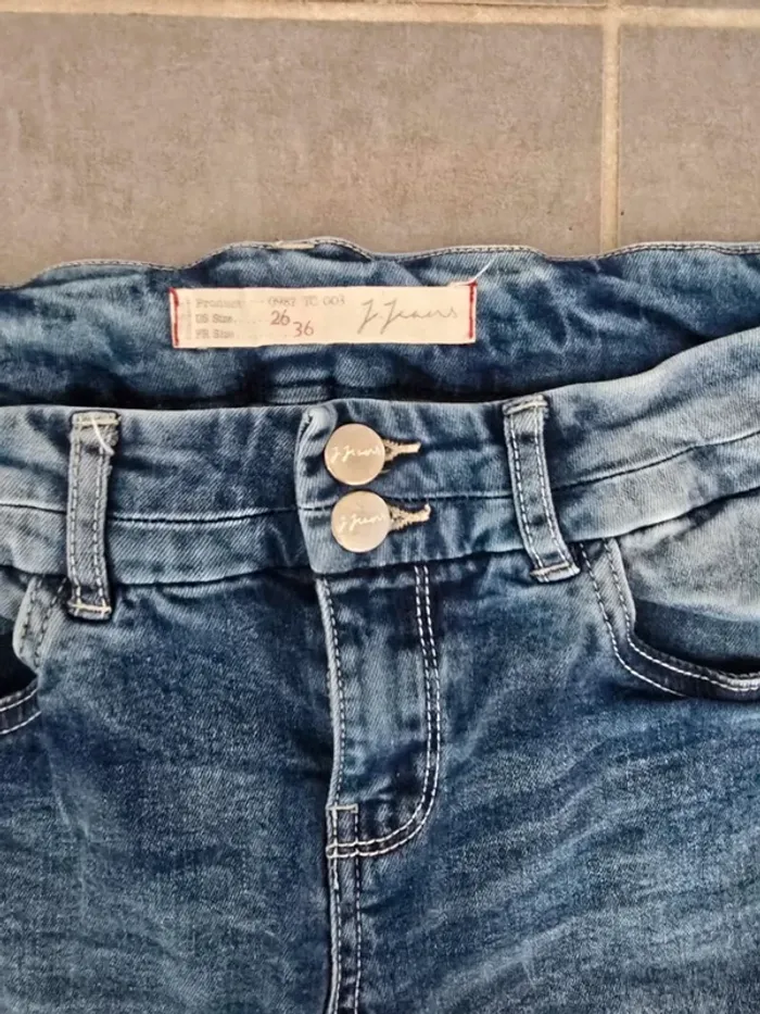 Jean skinny bleu - photo numéro 2