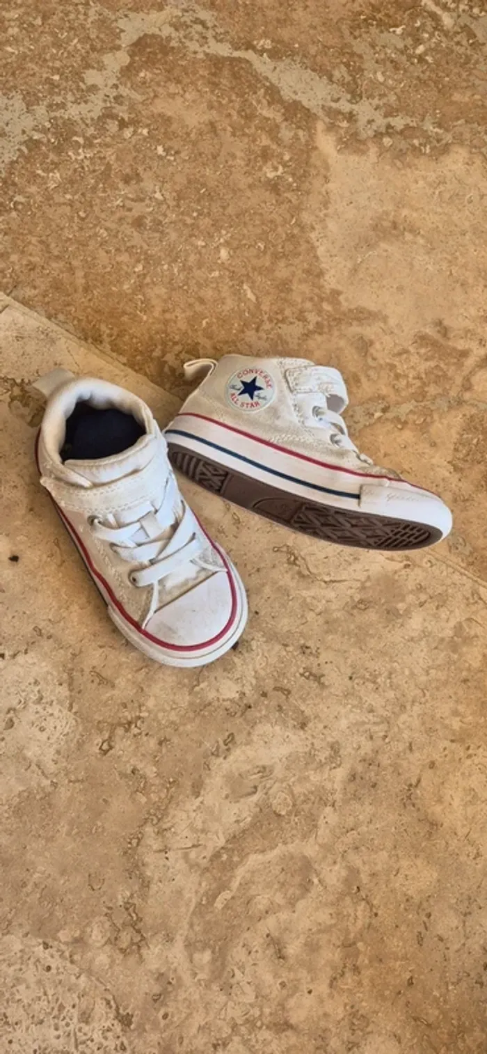 Converse blanche - photo numéro 3