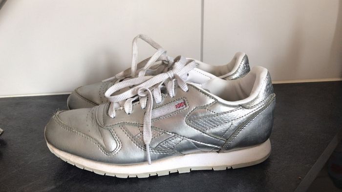 Baskets Reebok argentées - photo numéro 2