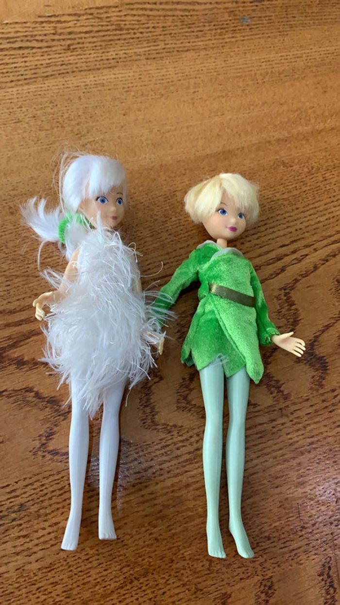 Lot de 2 poupée fée clochette