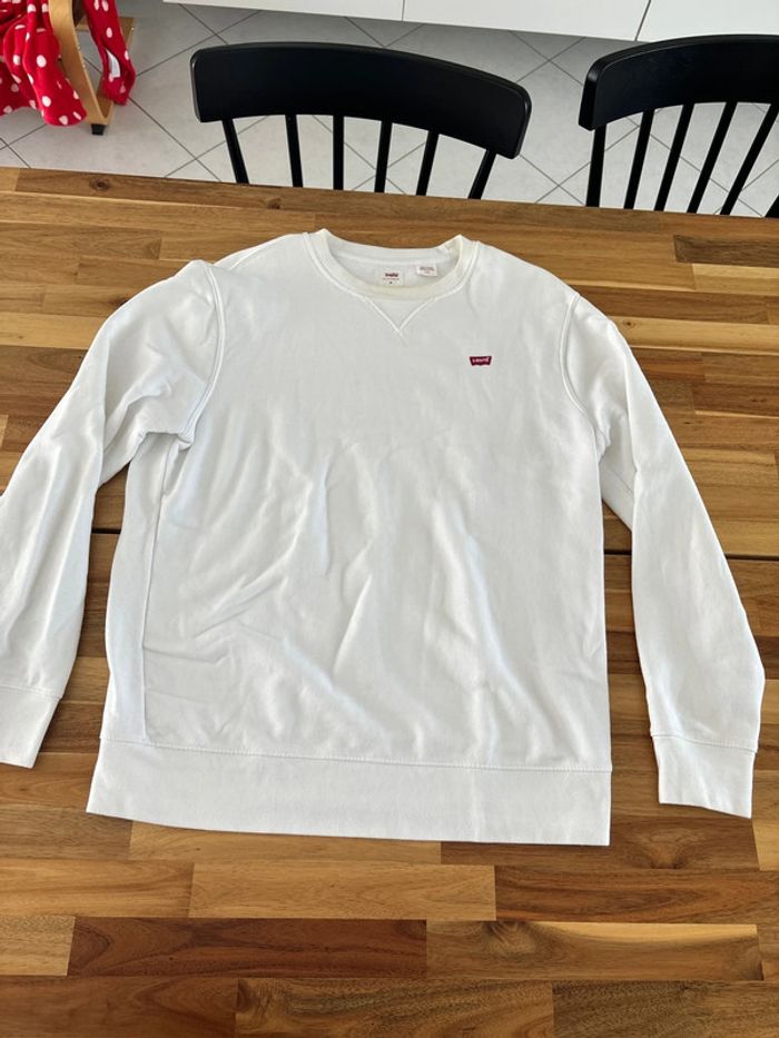 Sweat blanc Lévis