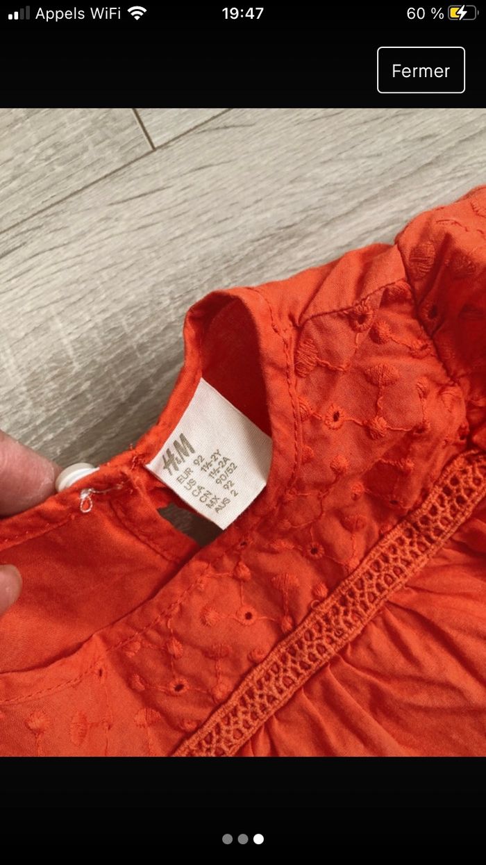 Blouse bébé fille - photo numéro 2