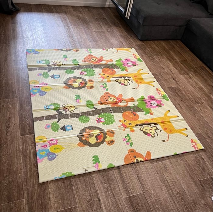 Tapis de jeu pliable réversible bébé neuf - photo numéro 6