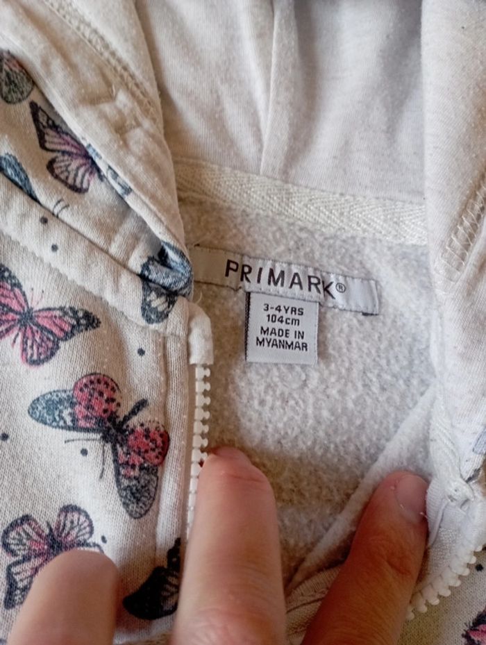 Ensemble papillon jegging + veste taille 4-5 ans. - photo numéro 3