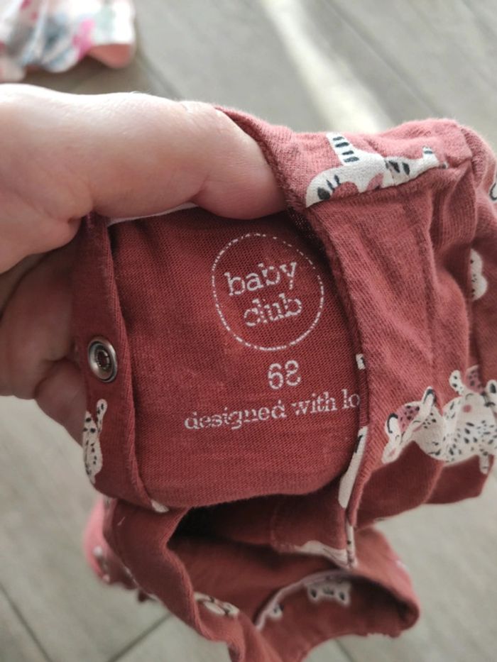 Lot de 3 robes été à motif 6 mois - photo numéro 8