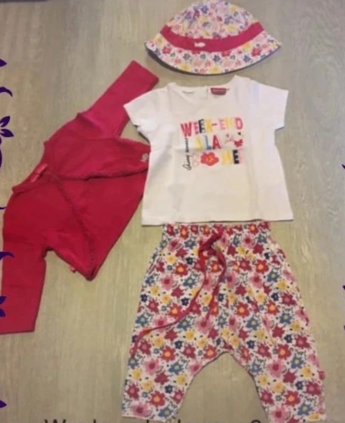 Ensemble 6 mois week end à la mer