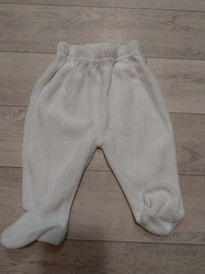 Lot 3 bas pyjama velours T3M - photo numéro 8