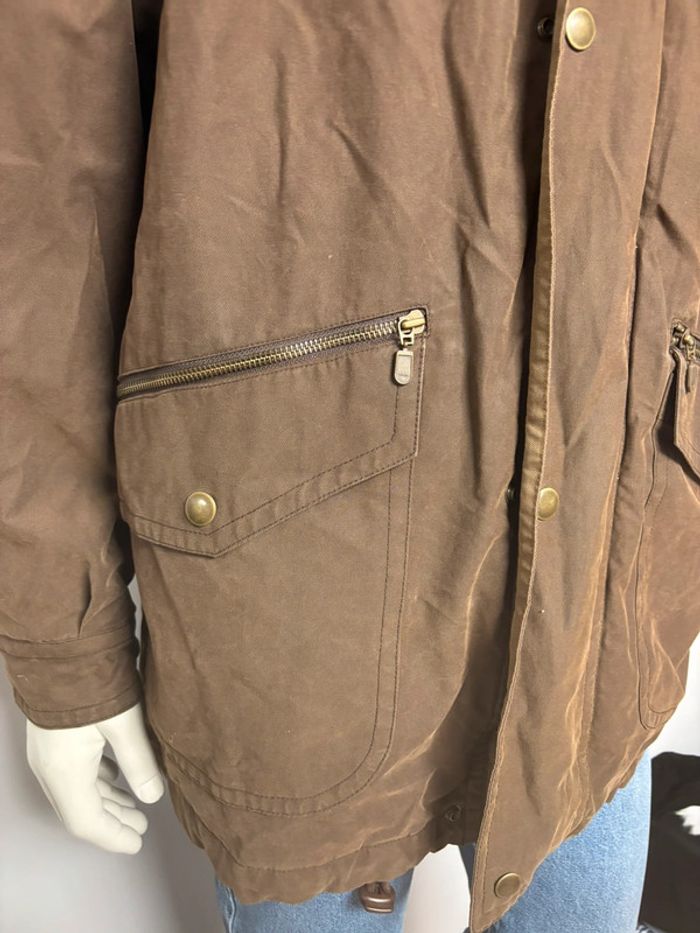 Parka homme Lacoste Sport taille 52 marron en excellent état - photo numéro 6