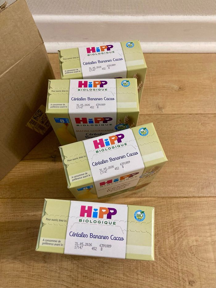 Hipp biologique Céréales bananes cacao 4 paquets - photo numéro 10