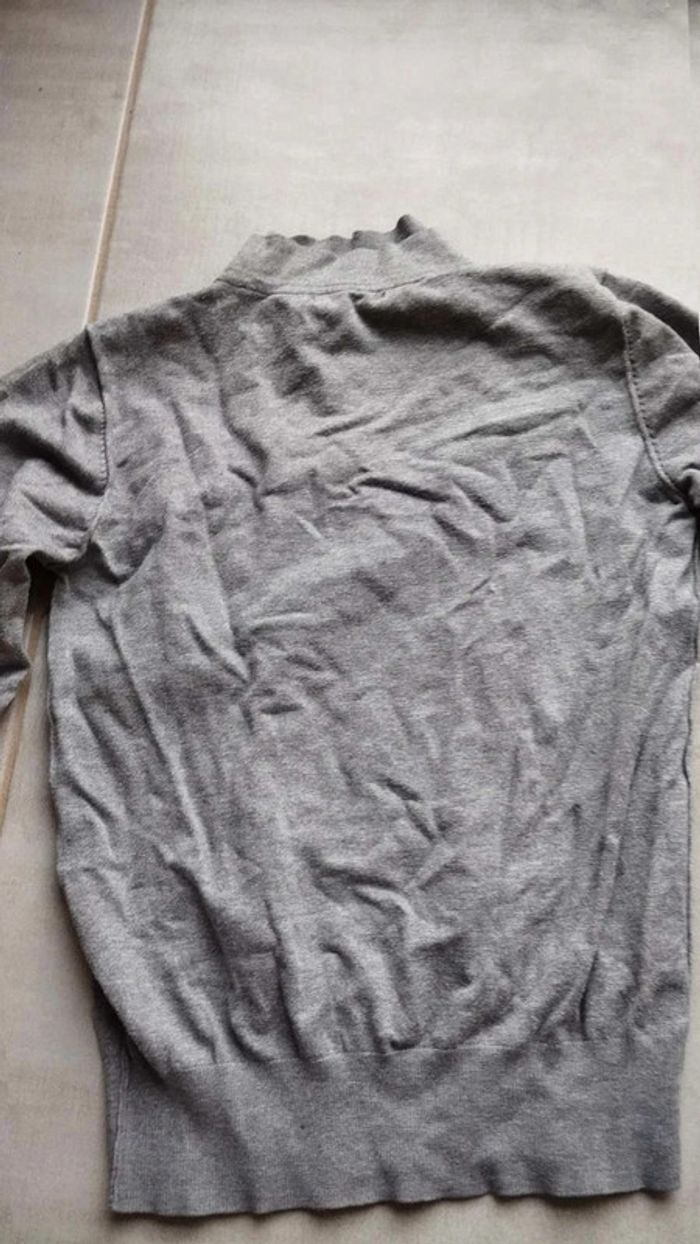 Pull gris homme taille m - photo numéro 6