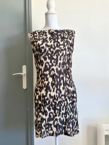 Robe léopard topshop T36-38