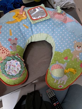 Coussin d'éveil avec tapis