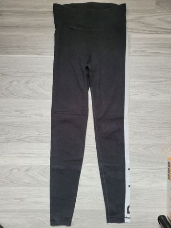 Legging noir et blanc Reebok