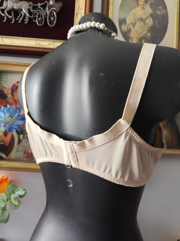 Soutien-gorge vintage dentelle romantique Guy de France 100B - photo numéro 3