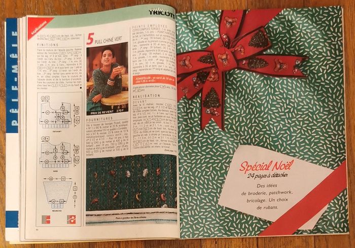 Ancien magazine Modes et travaux 1987 N°1045 Vintage - photo numéro 14