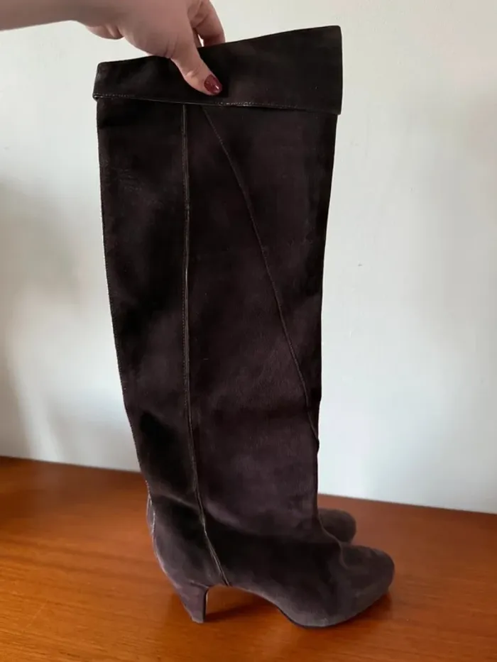 Bottes cavalière marron Diesel - photo numéro 6