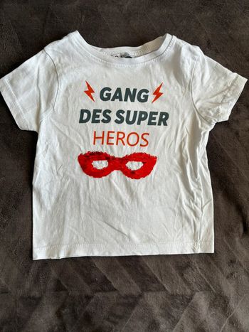 T-shirt super héros