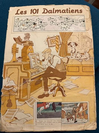 Album les 101 dalmatiens Disney Panini incomplet