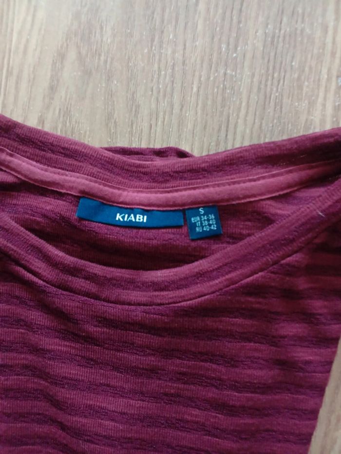Blouse manche courte kiabi taille 36 🌹 - photo numéro 6
