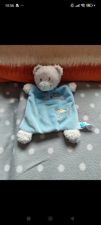 Doudou ours tex baby