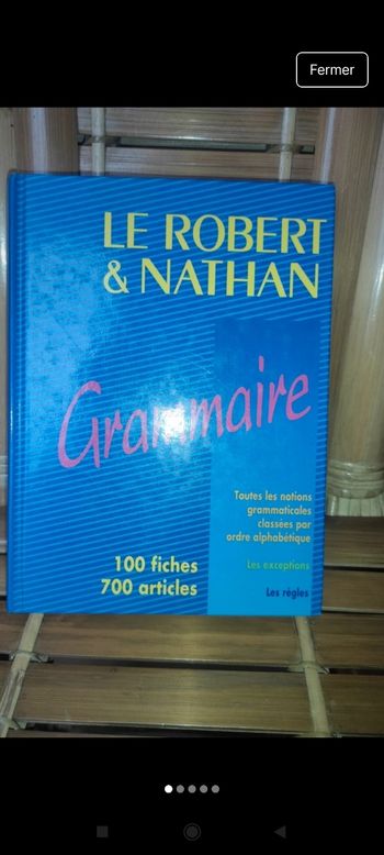Livre grammaire