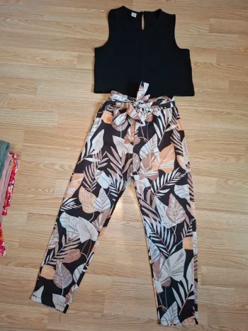 Ensemble pantalon fluide
