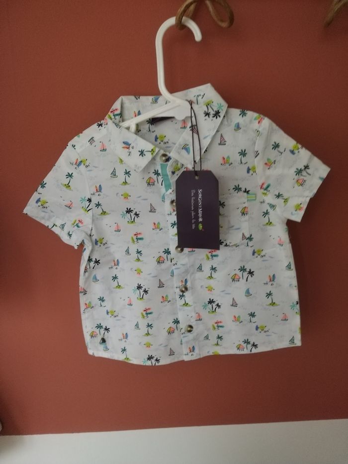 Chemise neuve bébé garçon Sergent Major 12 mois - photo numéro 2