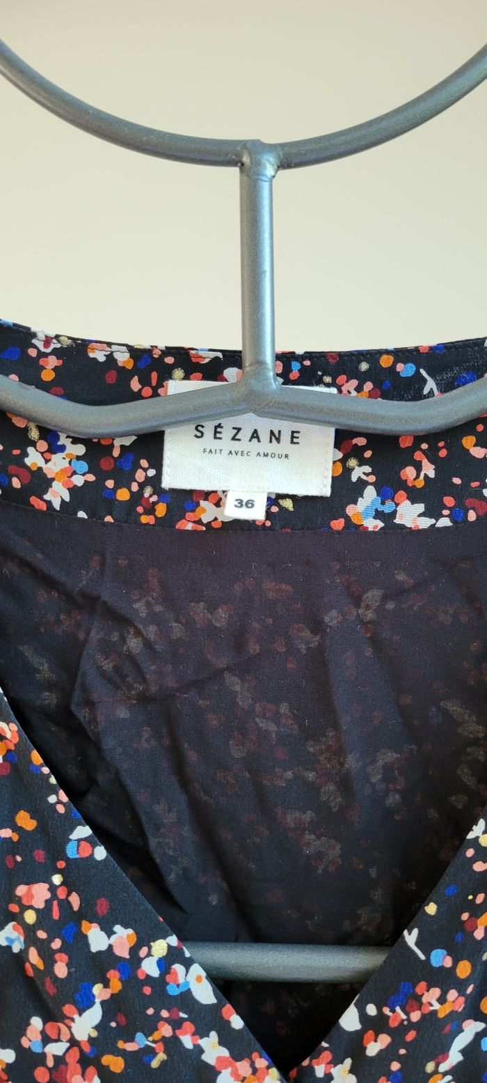 Robe Sézane Estelle soie 36 - photo numéro 8