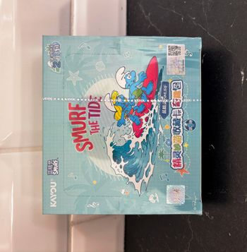 Display LES SCHTROUMPFS Kayou ! 30 Boosters Officiels! 120 Cartes à collectionner NEUF