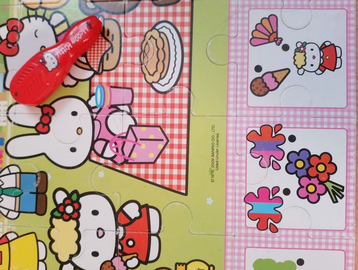 Puzzle interactives quiz complet Hello Kitty - photo numéro 7