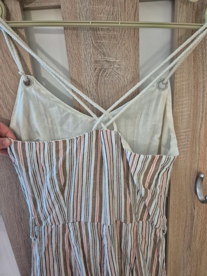 Combinaison pantalon beige taille 38 - photo numéro 3