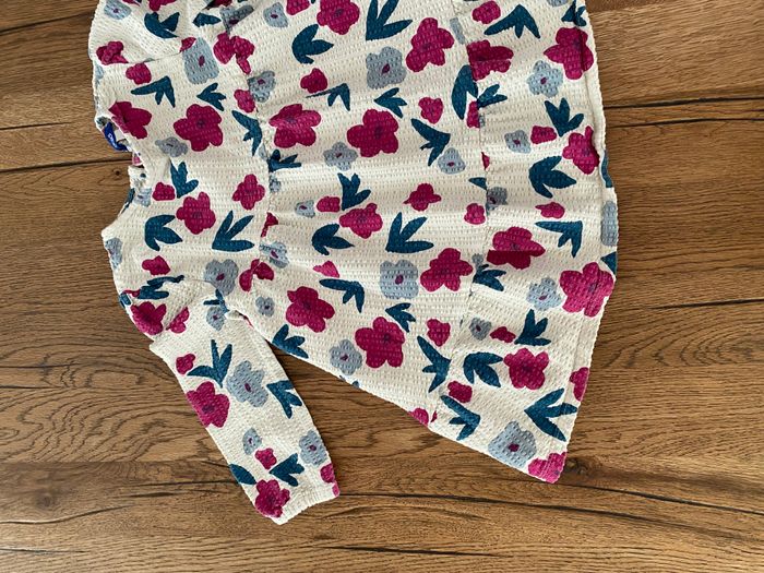 Adorable robe écru à fleurs 5 ans Okaidi - photo numéro 5
