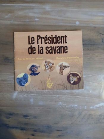 Livre le Président de la savane