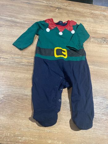 Grenouillère lutin bébé 80cm
