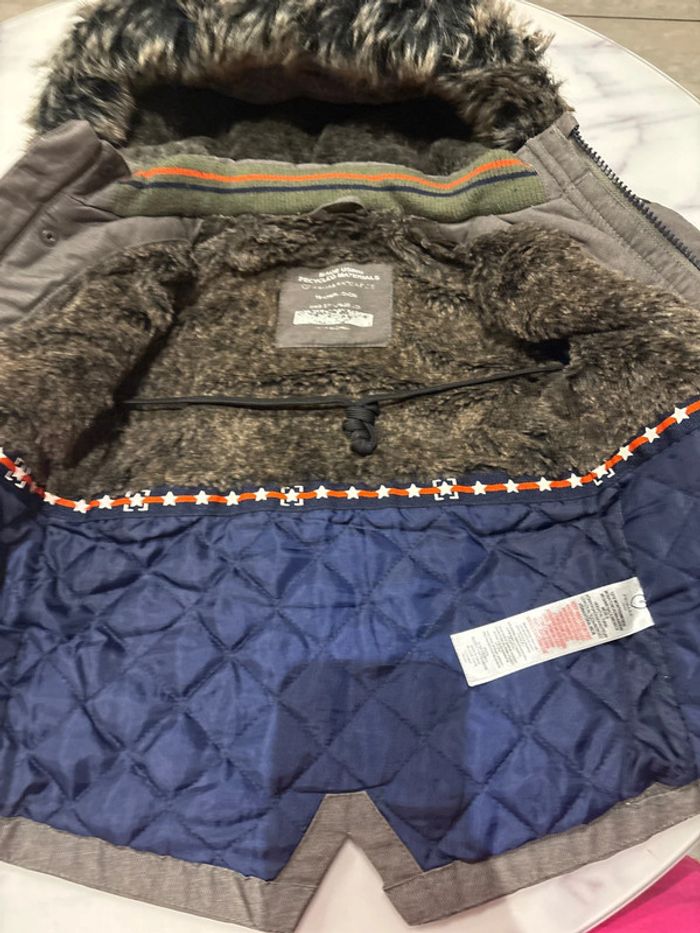 Manteau d’hiver garçon kaki - photo numéro 8