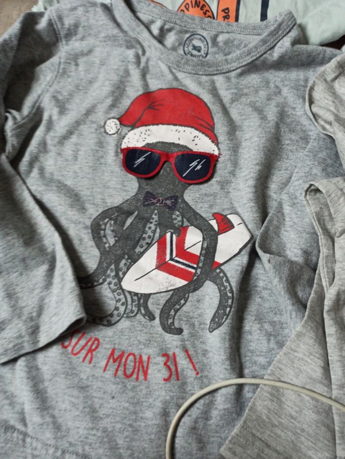 Gros lot de 8 tee-shirts manches longues - photo numéro 6