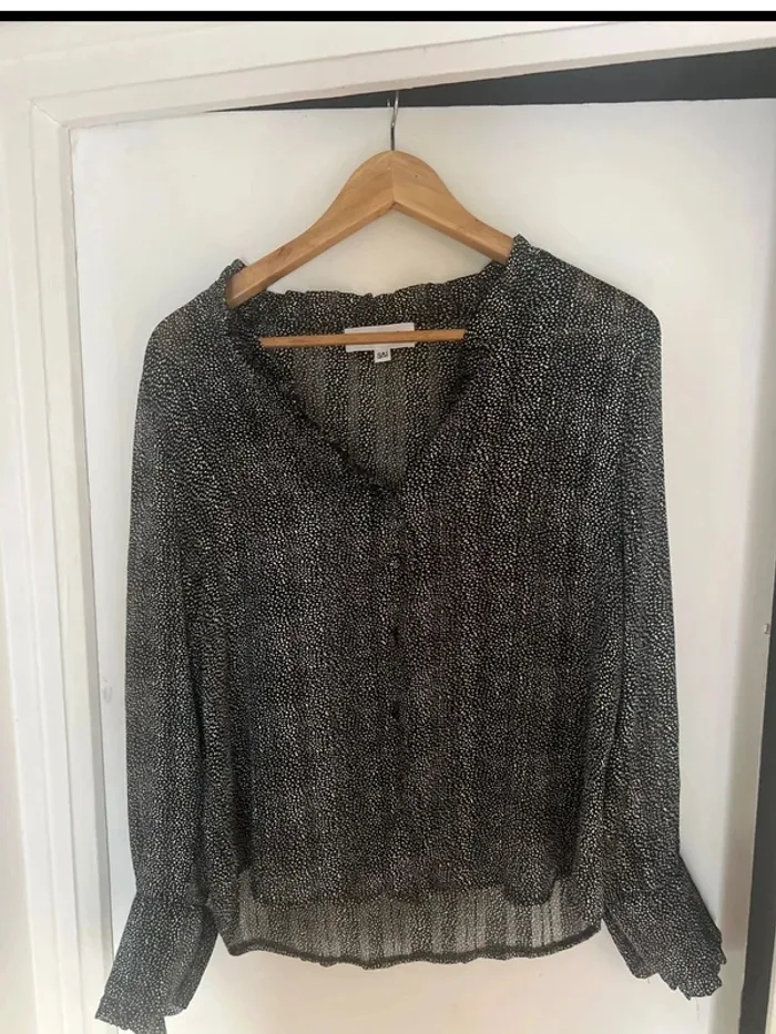 Sublime blouse / chemise chic parisienne - neuve - taille S/M