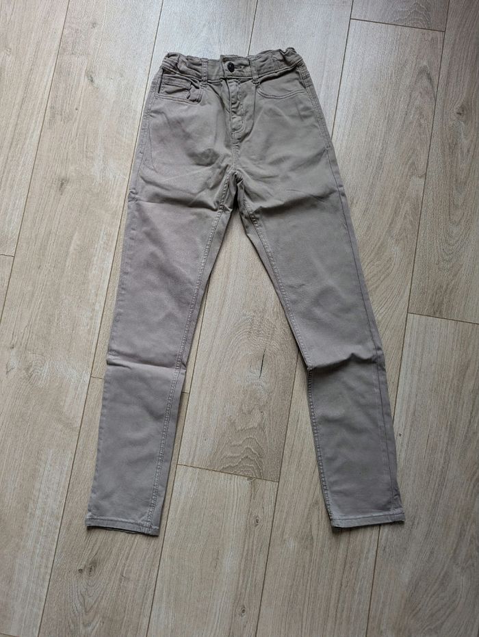 Pantalon skinny beige Kiabi 12 ans - photo numéro 2