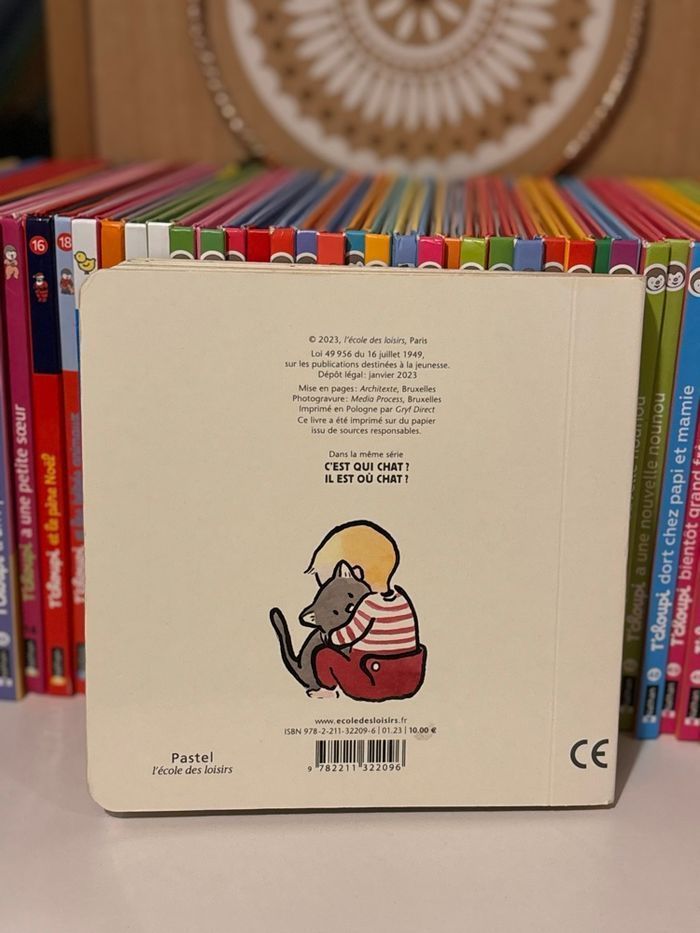 Livre bébé c’est super chat école des loisirs - photo numéro 2
